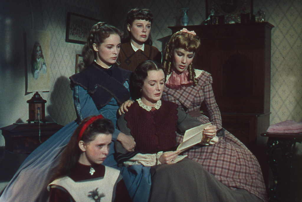 Kadrs no filmas "Mazās sievietes" (1949)