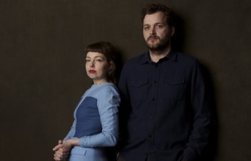 Līvija Ulmane un Andris Feldmanis. Igauņu scenāristi Latvijā