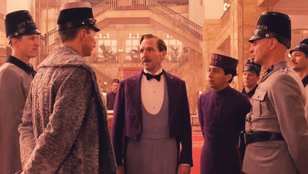 Milenas Kanonero kostīmi Vesa Andersona filmā "The Grand Budapest Hotel" (2014)