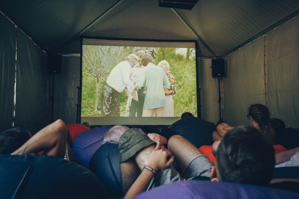 "Summer Sound" Kino telts iekšpuse. Foto: Ritvars Sproģis