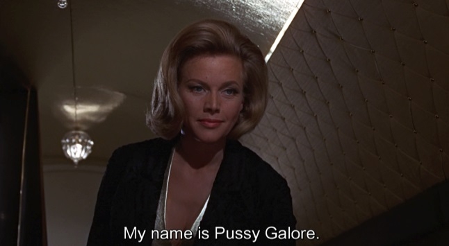 Kadrs no filmas "Goldfinger" (1964)