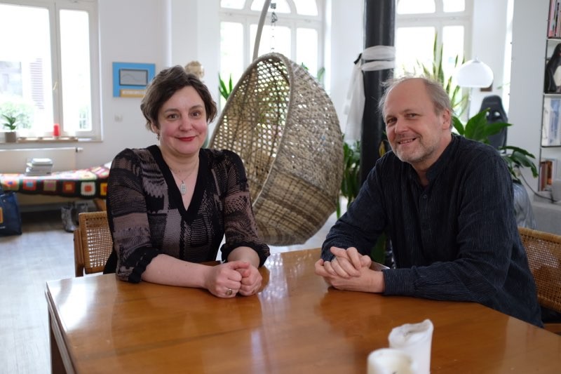 Elīna Reitere un Volfgangs Ulrihs. Foto: Annekathrin Kohout